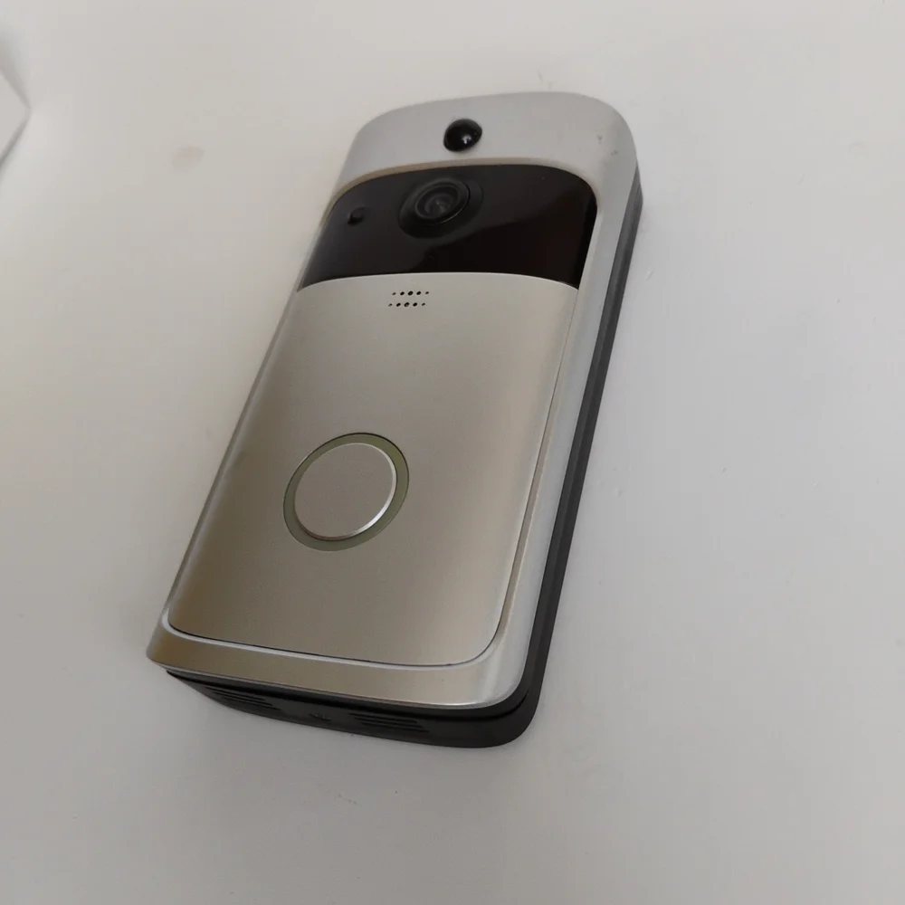 Silver Video Doorbell